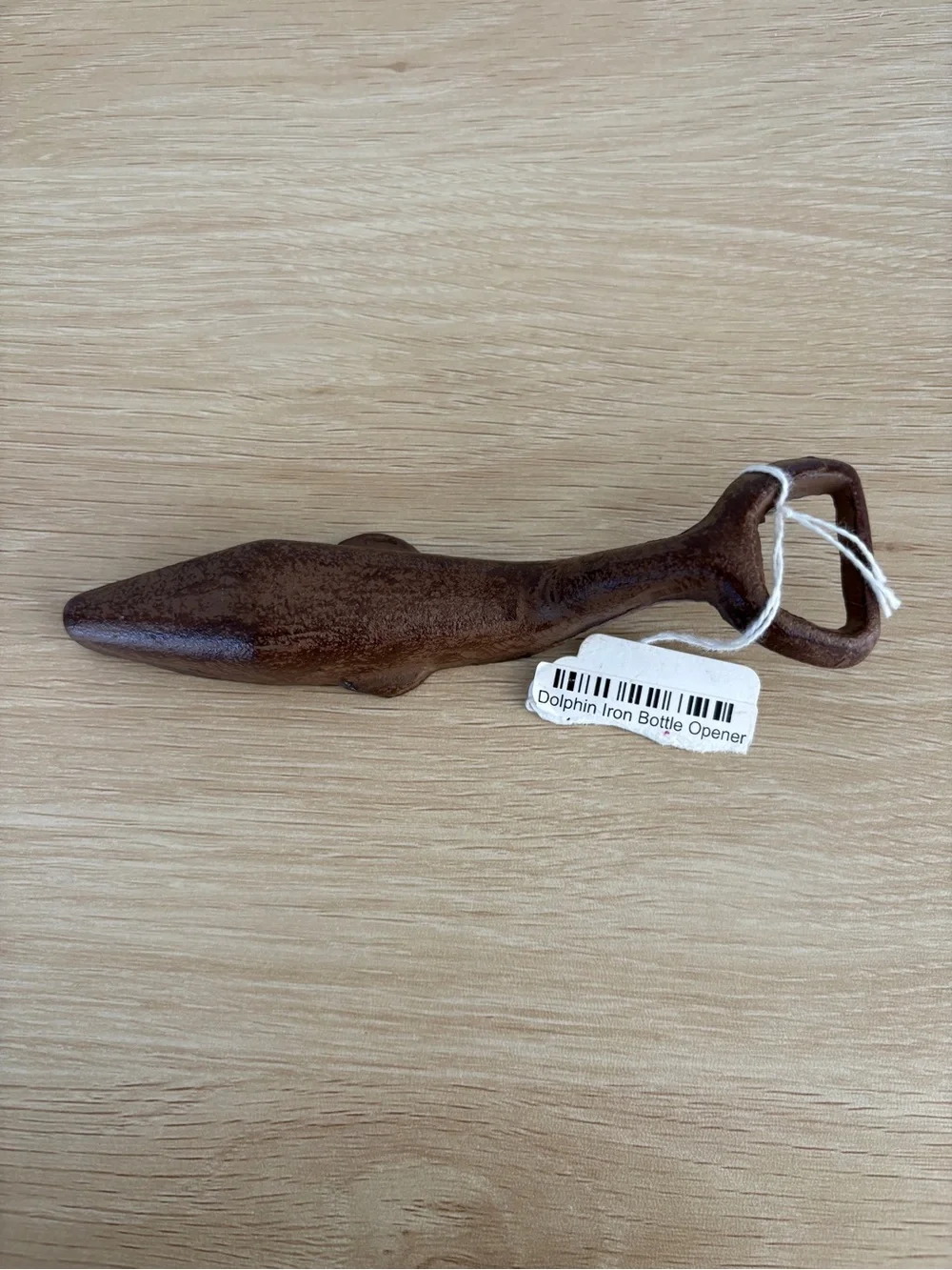 BOTTLE OPENER - Brown Cast Iron